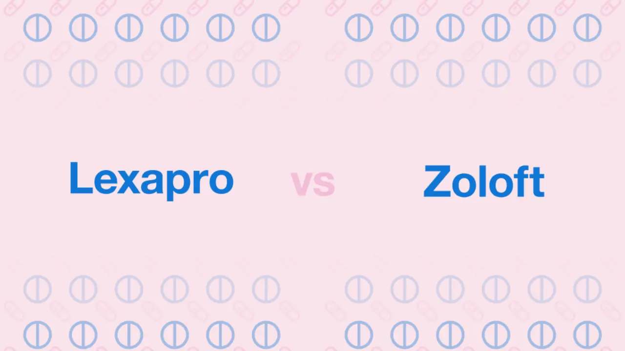 Zoloft vs. Lexapro A Comprehensive Comparison